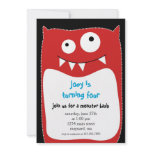 Little Monster Birthday Invitation