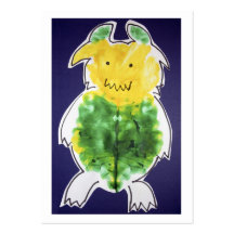 Little Monster business card + 2012 calendar