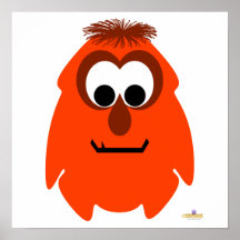 Little Monster Manda Rin Print