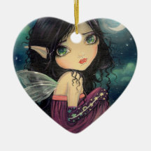Little Moon Big-Eye Fairy Fantasy Art Ornaments