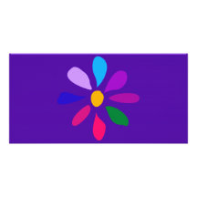 Little Morning Flower Custom Photo Card