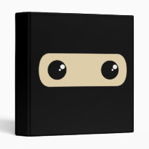 Little Ninja Vinyl Binder