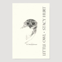 Little Owl Portfolio Poster (11 x 16.5 in) posters