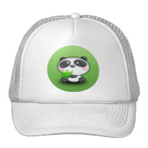 Little Panda Cub Mesh Hat