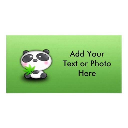 Little Panda Cub Photo Cards