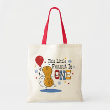 Little Peanut 1st Birthday Bags