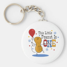Little Peanut 1st Birthday Key Chains