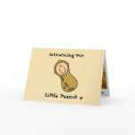 Little Peanut Birth Announcement Cards