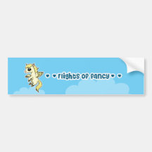 Little Pegasus Bumper Sticker