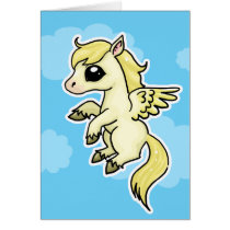 Little Pegasus Greeting Cards