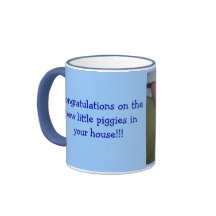 little piggie congrats cup coffee mugs
