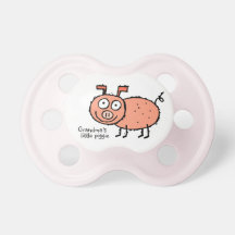 Little Piggie - Cute Cartoon Piglet Pacifiers