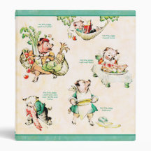 Little Piggies Baby Keepsake Binder