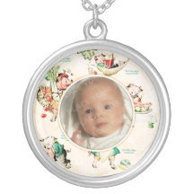 Little Piggies Keepsake Photo Necklace