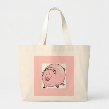 Little Piggy Tote with matching Keds Tote Bag