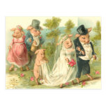 Little Piggy Wedding Post Cards