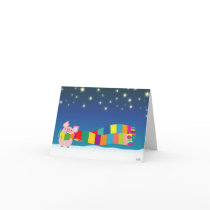 Little Pig's Christmas notecard