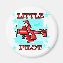 Little Pilot Tshirts and Gifts Refrigerator Magnet
