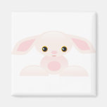 Little Pink Baby Bunny Magnet