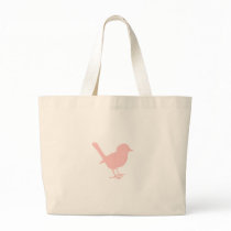 little pink bird bag