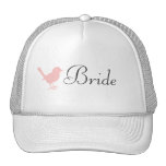 little pink bird trucker hats