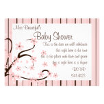Little Pink Blooms Personalized Invites