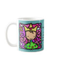Little princess Custom text Whimsical cup mugs