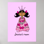 Little princess room (black hair) posters