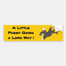 Little Pussy Bumper Sticker