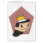 Little Queen Greeting Cards