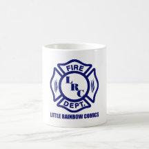 Little Rainbow Comics: Fire Dept Mug