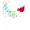 LITTLE RED BIRD t-shirts