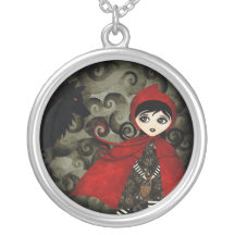 Little Red Capuccine Necklace