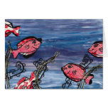 Little Red Fishies Card