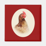 Little Red Hen Magnet