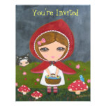 Little Red Riding Hood- Bedtime Story Party Personalized Invitation