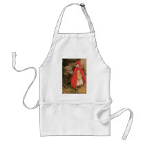 Little Red Riding Hood by Jessie Willcox Smith Apron