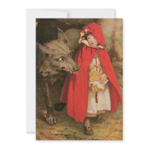 Little Red Riding Hood by Jessie Willcox Smith Invite