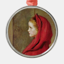 Little Red Riding Hood  by John Everett Millais Ornaments