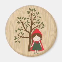 Little Red Riding Hood Magnet
