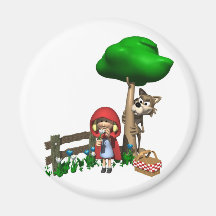 Little Red Riding Hood  Magnet