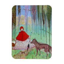 Little red riding hood magnets