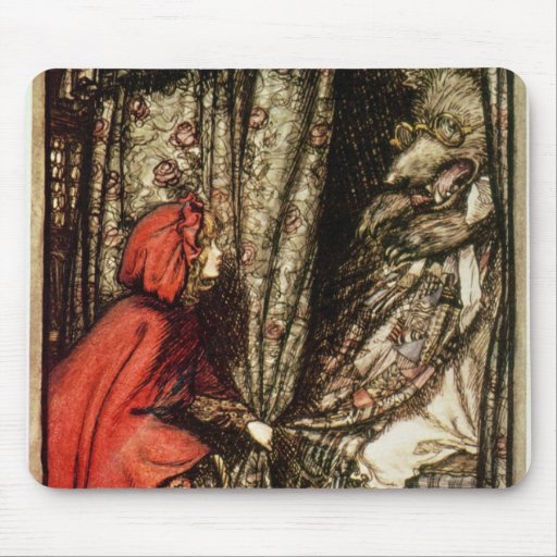 Little Red Riding Hood Mouse Pad