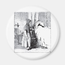 little-red-riding-hood-pictures-2 refrigerator magnets