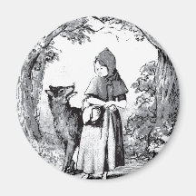 little-red-riding-hood-pictures-3 refrigerator magnet