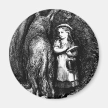 little-red-riding-hood-pictures-8 refrigerator magnets
