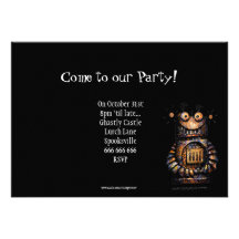 Little Robot Personalized Invite