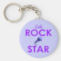 Little Rock Star Keychain