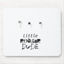 Little Rocker Dude Mouse Mats