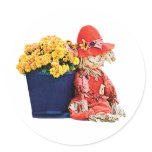 Little Scarecrow and Mums